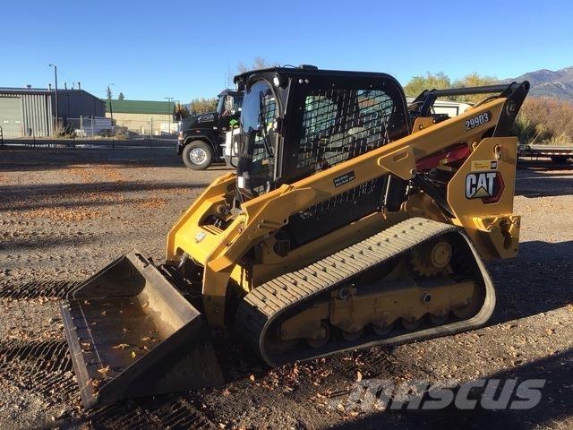 CAT 299D3 Krautuvai su šoniniu pasukimu