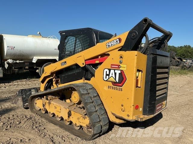 CAT 299D3 Krautuvai su šoniniu pasukimu