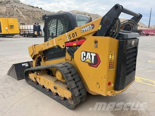 CAT 299D3 XE Krautuvai su šoniniu pasukimu