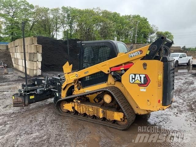 CAT 299D3 XE Krautuvai su šoniniu pasukimu