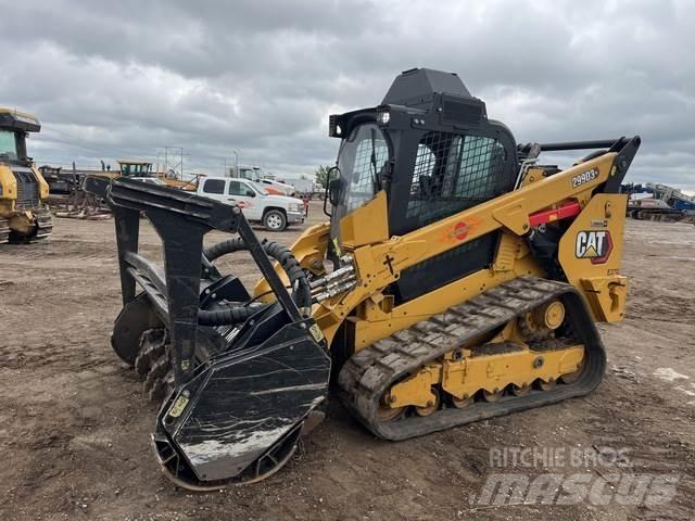 CAT 299D3XE Krautuvai su šoniniu pasukimu