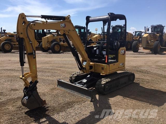 CAT 302.7CR Vikšriniai ekskavatoriai