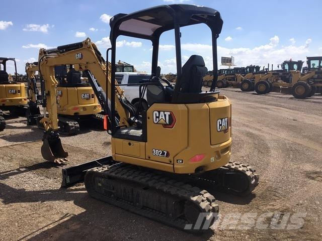 CAT 302.7CR Vikšriniai ekskavatoriai