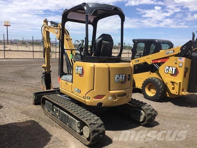CAT 303.5 CR Vikšriniai ekskavatoriai