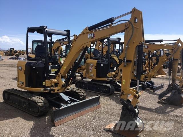 CAT 303.5 CR Vikšriniai ekskavatoriai