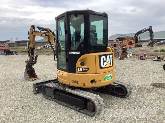 CAT 303.5E2 Vikšriniai ekskavatoriai