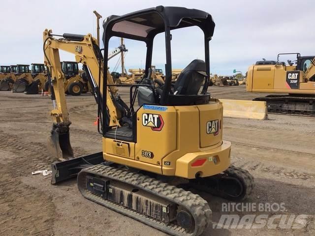 CAT 303 CR Vikšriniai ekskavatoriai