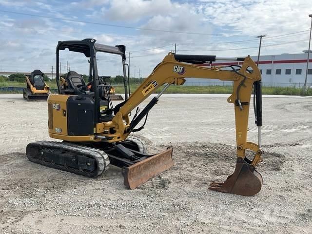 CAT 303 CR Vikšriniai ekskavatoriai