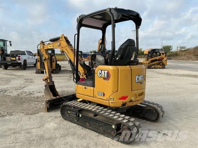 CAT 303 CR Vikšriniai ekskavatoriai