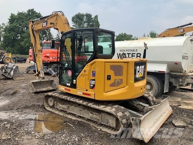 CAT 308 CR Vikšriniai ekskavatoriai