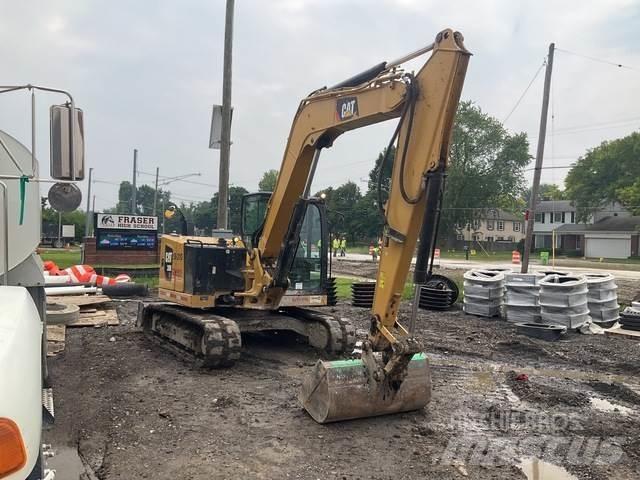 CAT 308 CR Vikšriniai ekskavatoriai