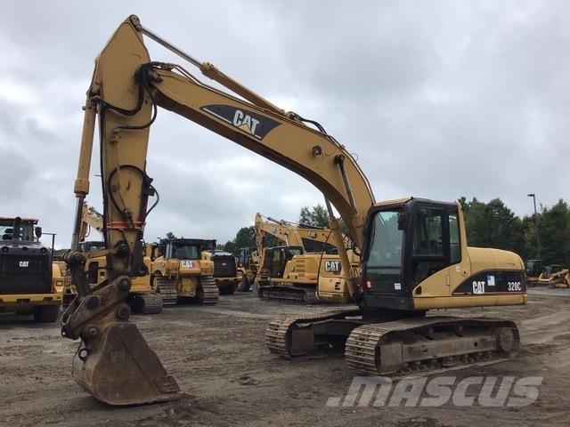 CAT 320C Vikšriniai ekskavatoriai