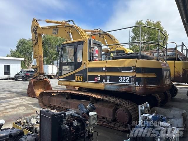CAT 322 L Vikšriniai ekskavatoriai