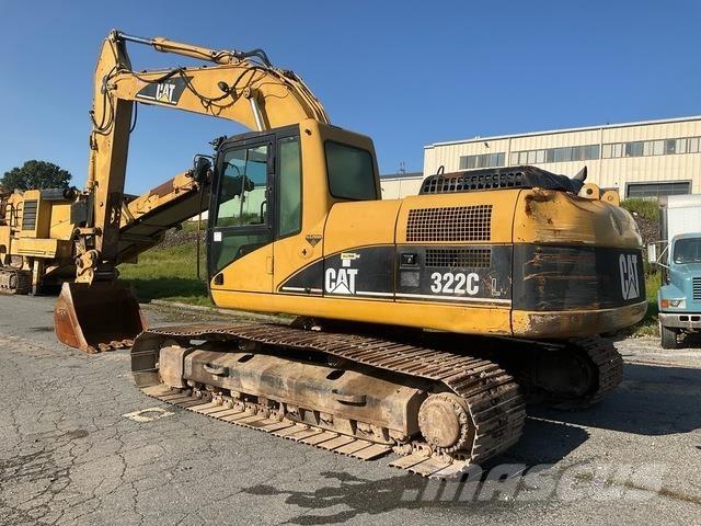 CAT 322CL Vikšriniai ekskavatoriai