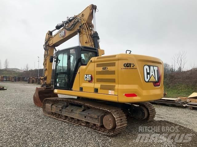 CAT 323 Vikšriniai ekskavatoriai