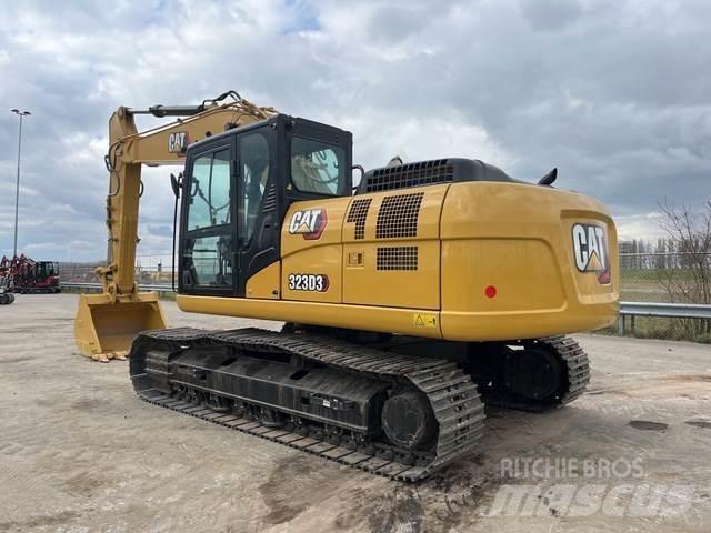 CAT 323D3 Vikšriniai ekskavatoriai