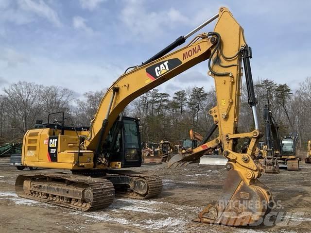 CAT 323F Vikšriniai ekskavatoriai