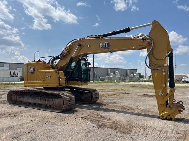 CAT 335 Vikšriniai ekskavatoriai