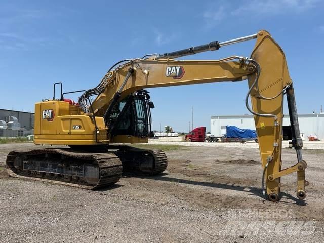 CAT 335 Vikšriniai ekskavatoriai