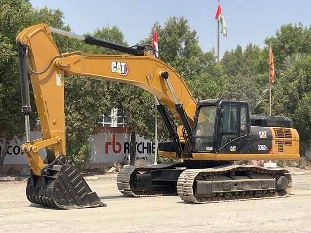 CAT 336D2L Vikšriniai ekskavatoriai