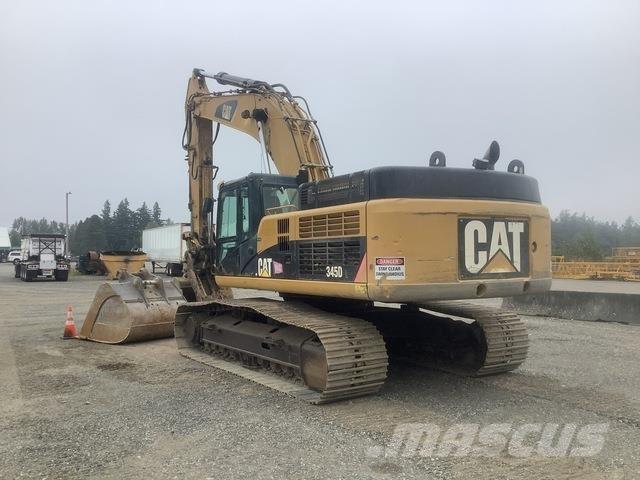 CAT 345D Vikšriniai ekskavatoriai