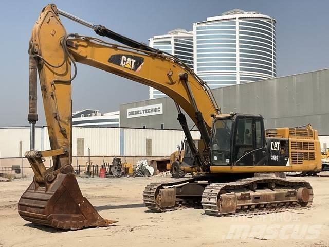 CAT 349D2 Vikšriniai ekskavatoriai