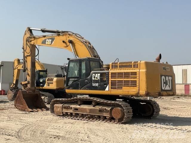 CAT 349D2 Vikšriniai ekskavatoriai