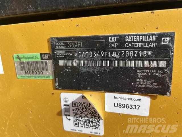 CAT 349FL Vikšriniai ekskavatoriai