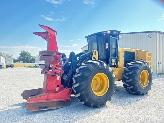 CAT 573C Miško pjovimo technika