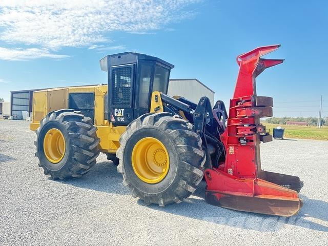 CAT 573C Miško pjovimo technika