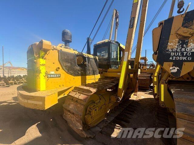 CAT 583K vamzdžių klotuvų buldozeriai