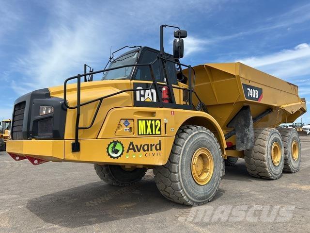 CAT 740B Karjeriniai savivarčiai