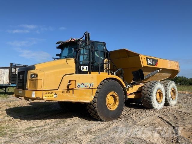 CAT 740GC Karjeriniai savivarčiai