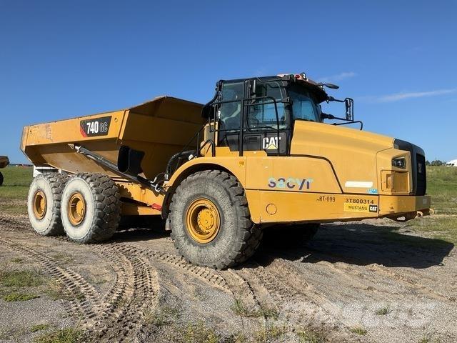 CAT 740GC Karjeriniai savivarčiai