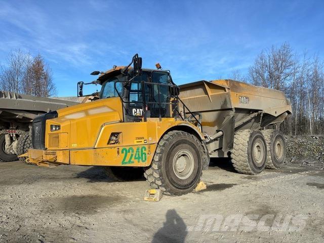 CAT 740GC Karjeriniai savivarčiai