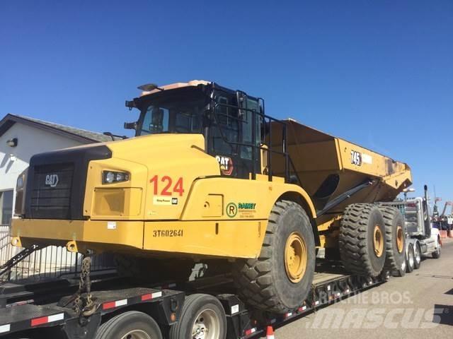 CAT 745 Karjeriniai savivarčiai