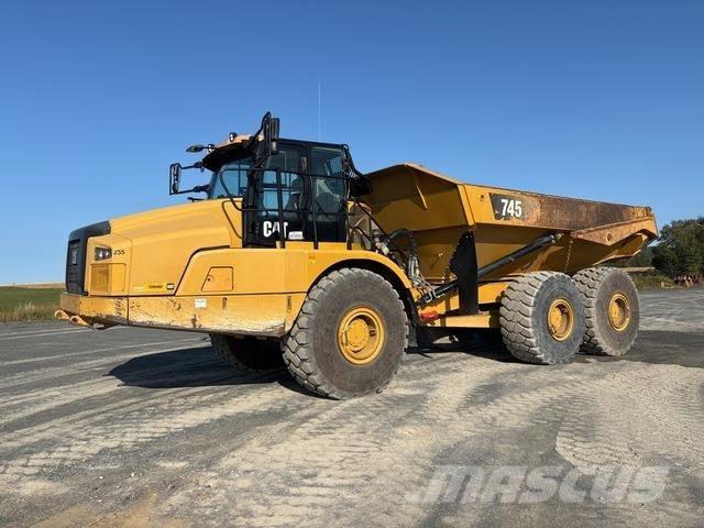 CAT 745 Karjeriniai savivarčiai