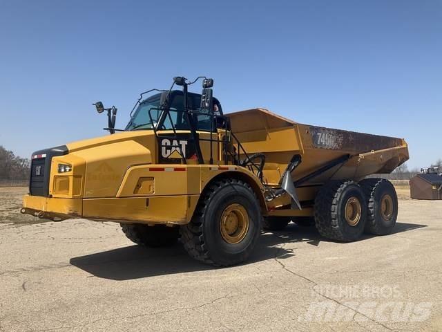 CAT 745C Karjeriniai savivarčiai