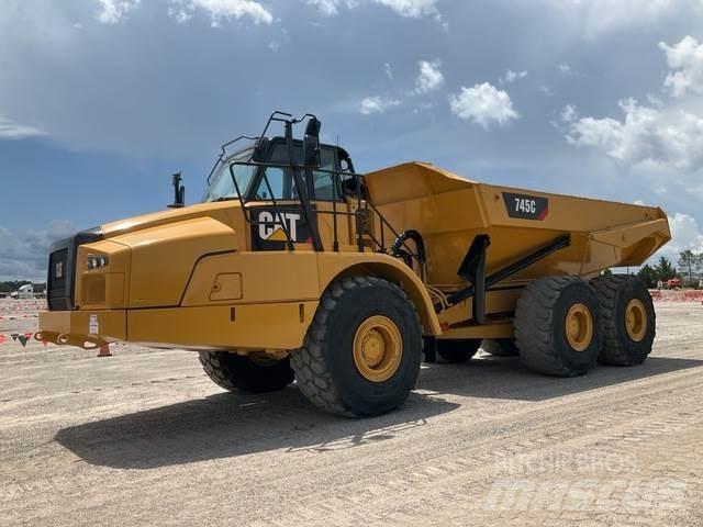 CAT 745C Karjeriniai savivarčiai
