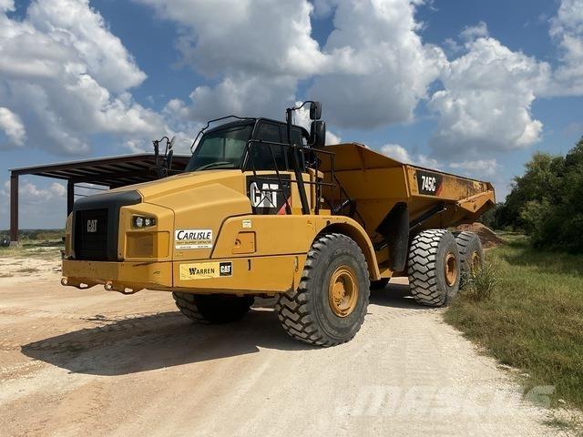 CAT 745C Karjeriniai savivarčiai