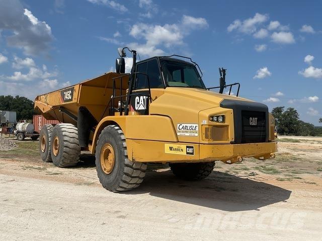 CAT 745C Karjeriniai savivarčiai