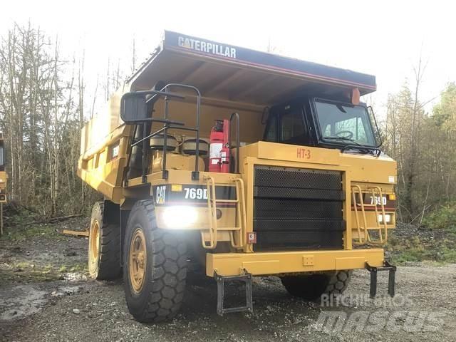 CAT 769D Karjeriniai savivarčiai