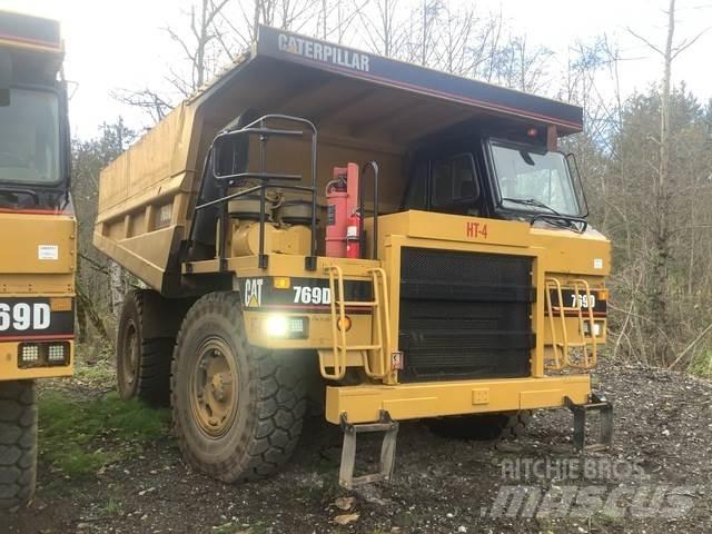 CAT 769D Karjeriniai savivarčiai