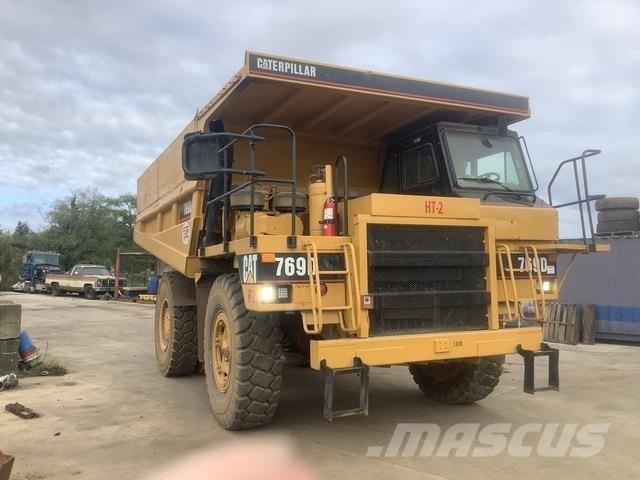 CAT 769D Karjeriniai savivarčiai