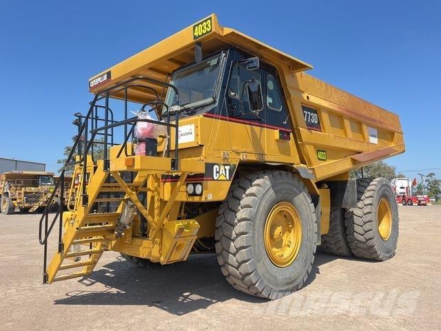 CAT 773D Karjeriniai savivarčiai