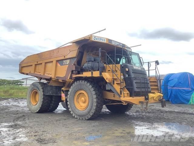 CAT 773F Karjeriniai savivarčiai