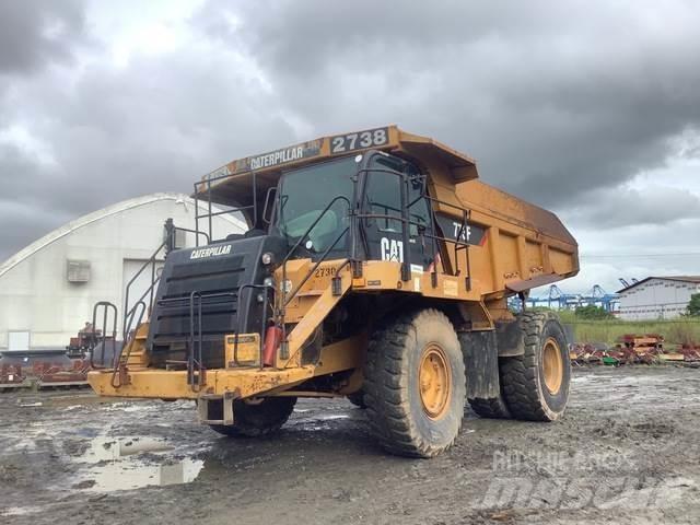 CAT 773F Karjeriniai savivarčiai