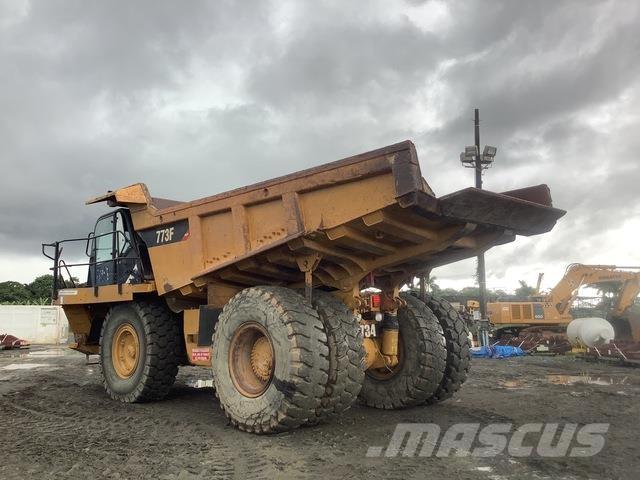 CAT 773F Karjeriniai savivarčiai
