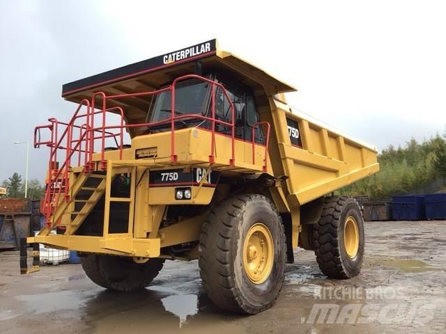 CAT 775D Karjeriniai savivarčiai