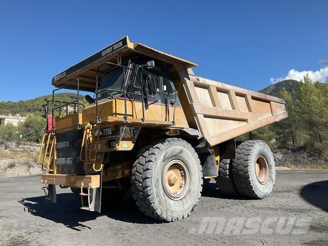 CAT 775E Karjeriniai savivarčiai